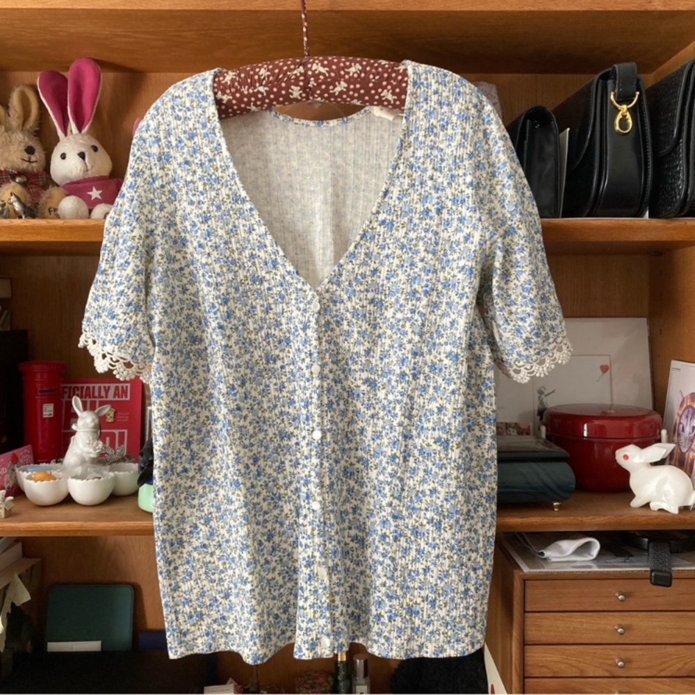 Sezane cotton blouse